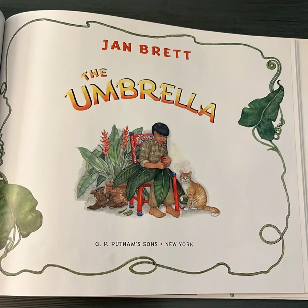 The Umbrella Hardcover – Picture Book  Sept. 2004 English edition  by Jan Bret